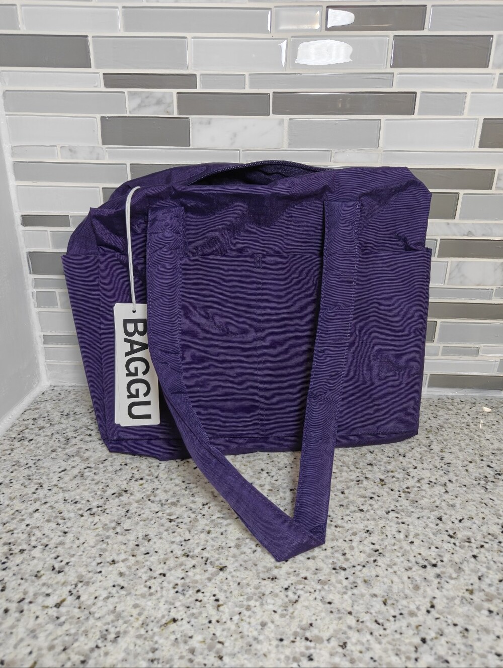 Baggu Everyday Cloud Bag (purple fig)